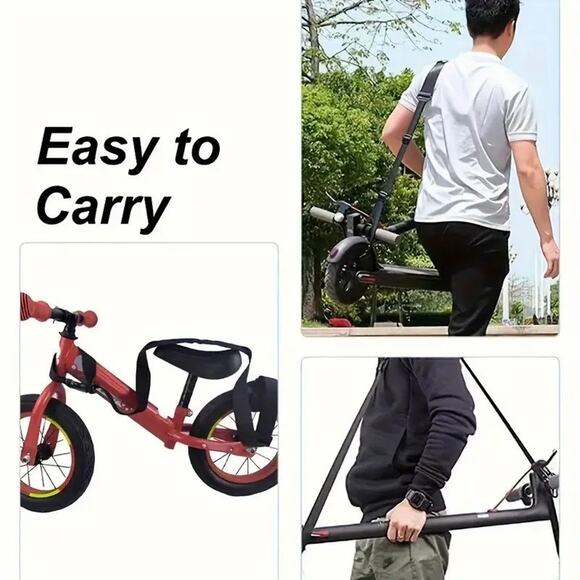(1) Shoulder Adjustable Carrying Strap - Carry Scoter Bike Chair Skateboard... - Picture 3 of 5